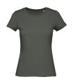 Dames T-shirt Biologisch B&C Inspire TW043 Millennial Khaki